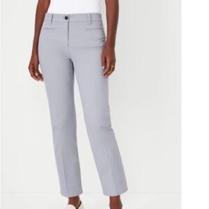 Ann Taylor cotton twill ankle length pants.